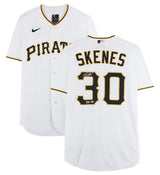 Paul Skenes Autographed Pittsburgh Pirates White Nike Authentic Jersey Fanatics
