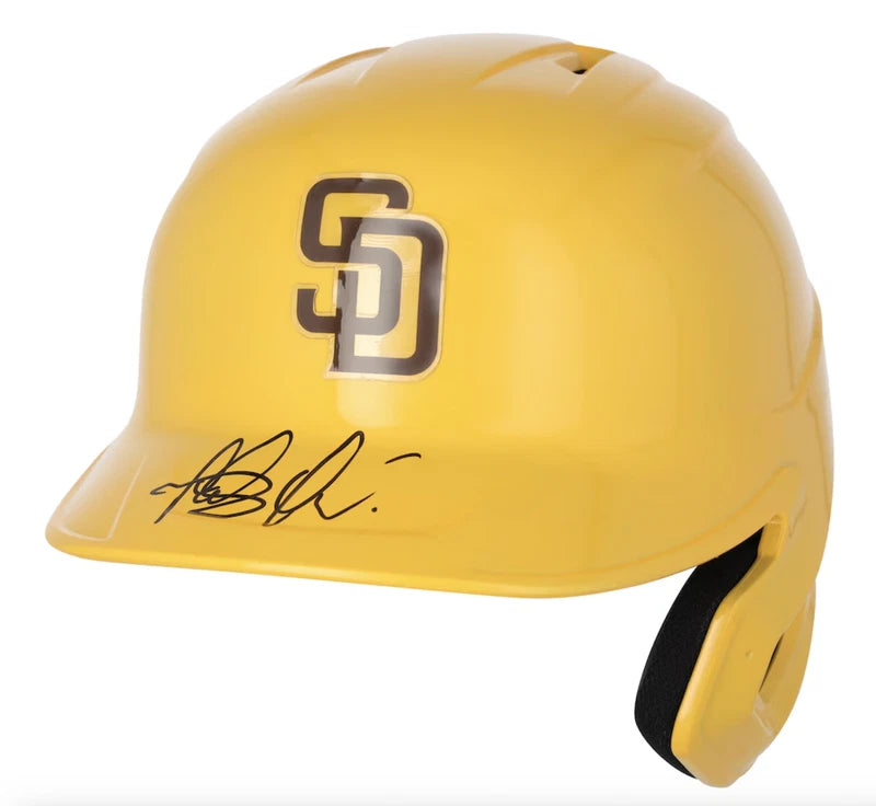 Fernando Tatis Jr. Autographed San Diego Padres Alternate Chrome Replica Batting Helmet Fanatics