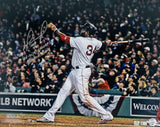 DAVID ORTIZ Autographed/Multi-Inscribed Boston Red Sox "Swinging" 16" x 20" Photograph LE 1/34 FANATICS