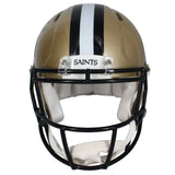 Rashid Shaheed Autographed/Inscribed "WHO DAT!" New Orleans Saints Speed Authentic Helmet Beckett Witnessed