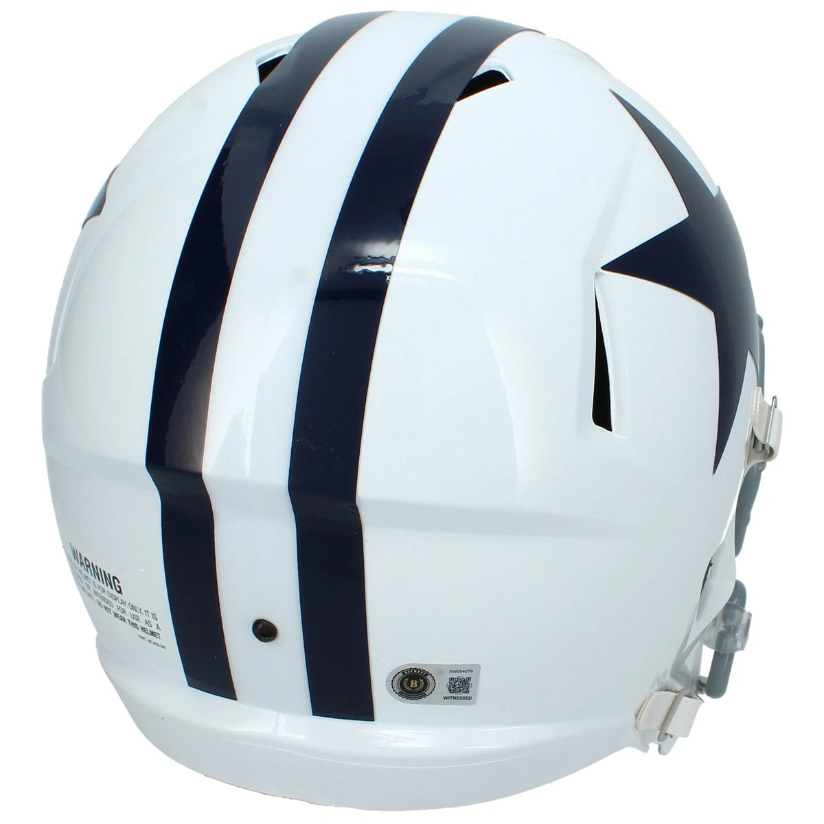 Dak Prescott Autographed Dallas Cowboys 1960-63 Throwback Speed Full Size Helmet Beckett Witnessed