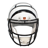 Jeff Blake Autographed Cincinnati Bengals 2022 White Alternate Speed Full Size Helmet Beckett Witnessed