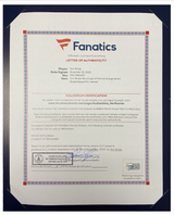 TOM BRADY Autographed New England Patriots Speed Mini Helmet FANATICS