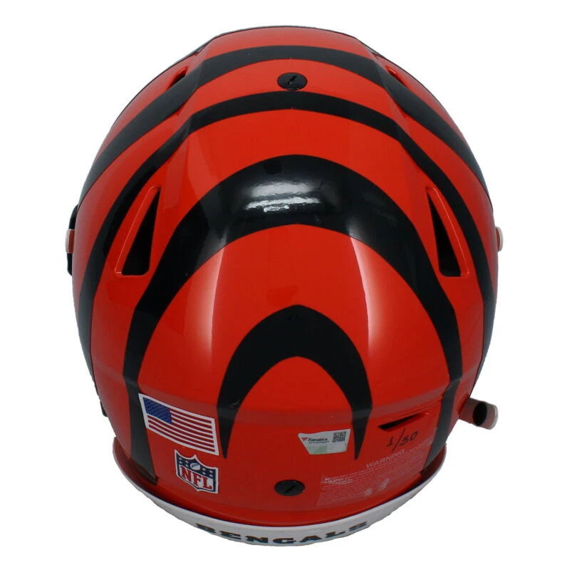 Joe Burrow Autographed/Dual Inscribed "2020 #1 Pick Who Dey" Cincinnati Bengals Speedflex Authentic Helmet LE 1/50