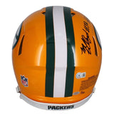 MarShawn Lloyd Autographed/Inscribed "#Lambeau Lloyd" Green Bay Packers Speed Authentic Helmet Beckett/GDL LE 32