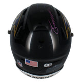 Zay Flowers Autographed Baltimore Ravens Speedflex Authentic Helmet Beckett Witnessed