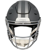 Micah Parsons Autographed/Inscribed "21 DROY America's team" Dallas Cowboys Slate Speedflex Authentic Helmet LE 1/25 Fanatics