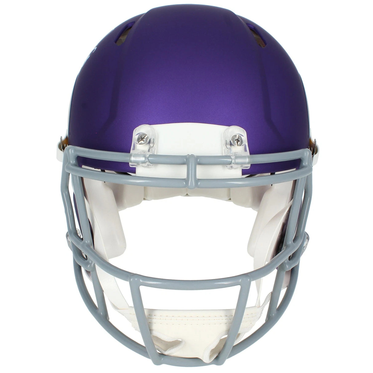 Justin Jefferson Autographed Minnesota Vikings 2023 Alternate Tribute Speed Authentic Helmet Beckett Witnessed