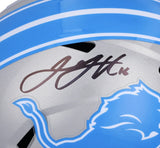 Jared Goff Autographed Detroit Lions 2024 Speed Full Size Helmet Fanatics