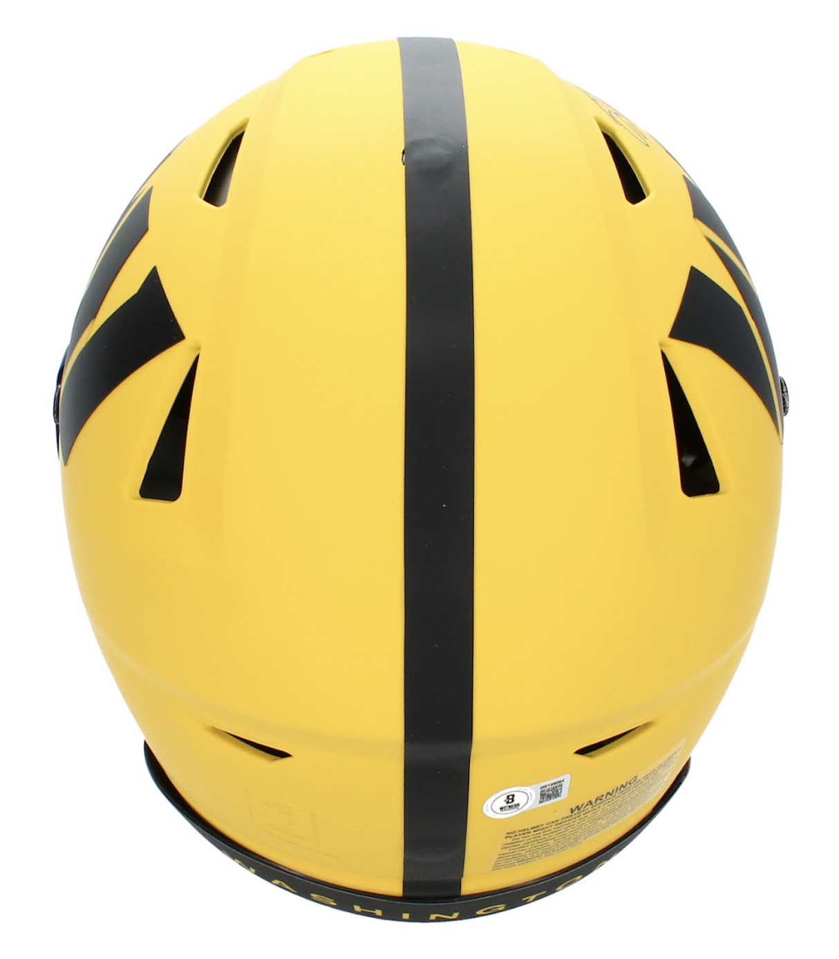 Terry McLaurin Autographed Washington Commanders RAVE Speedflex Authentic Helmet Beckett Witnessed