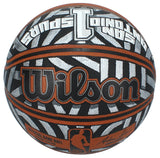 Victor Wembayana Autographed San Antonio Spurs Hand Painted Wilson Official NBA Authentic Basketball Fanatics LE 1/1