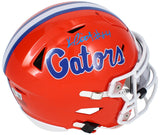 Kyle Pitts Autographed Florida Gators Speedflex Midi Helmet Beckett Witnessed