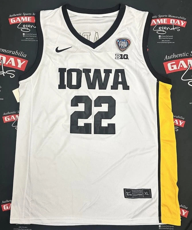 Caitlin Clark Autographed "3,668 Pts." Hawkeyes Final Four Jersey Panini LE 122