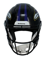 Zay Flowers Autographed Baltimore Ravens Speedflex Authentic Helmet JSA Witnessed