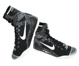 Kobe Bryant Autographed Black/White Nike Elite IX "Black History Month" Shoes Panini
