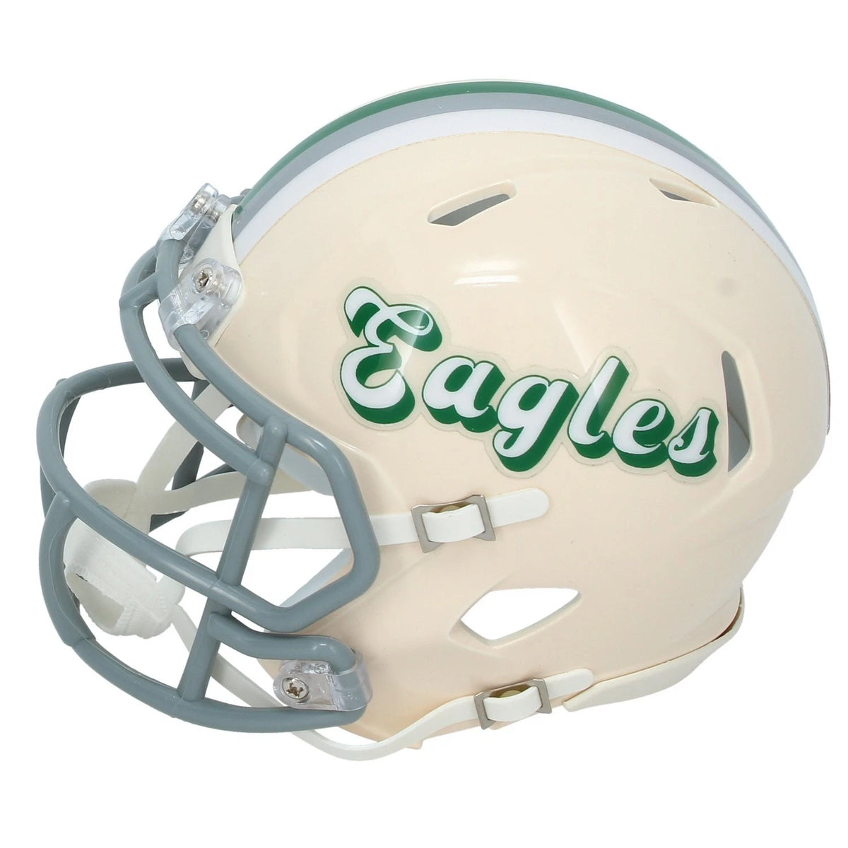 Donovan McNabb Autographed Philadelphia Eagles RETRO Speed Mini Helmet Beckett Witnessed