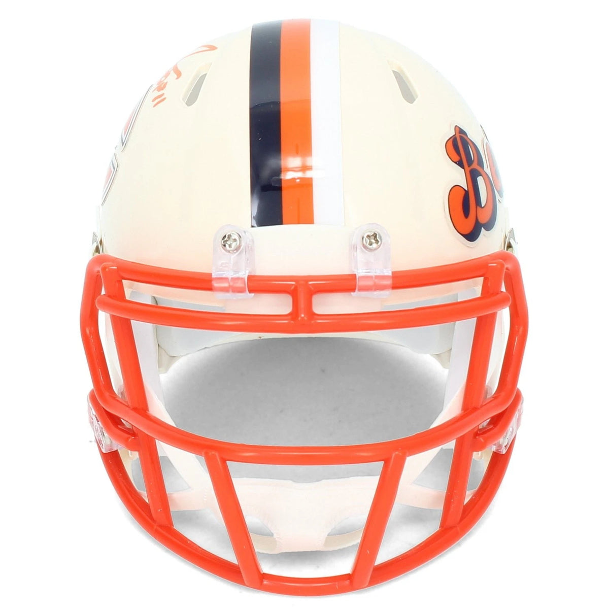 Richard Dent Autographed/Inscribed "HOF 2011" Chicago Bears RETRO Speed Mini Helmet Beckett Witnessed