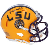 Ja'Marr Chase Autographed LSU Tigers Speed Mini Helmet Fanatics