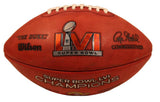 MATTHEW STAFFORD Autographed/Inscribed "SB LVI CHAMPS" Los Angeles Rams SB LVI Champions Logo Wilson Duke Authentic Football FANATICS LE 56
