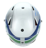 Sam Darnold Autographed/Inscribed "SB LX Champs!" Seattle Seahawks 1983-01 Throwback Speedflex Authentic Helmet Beckett Witnessed