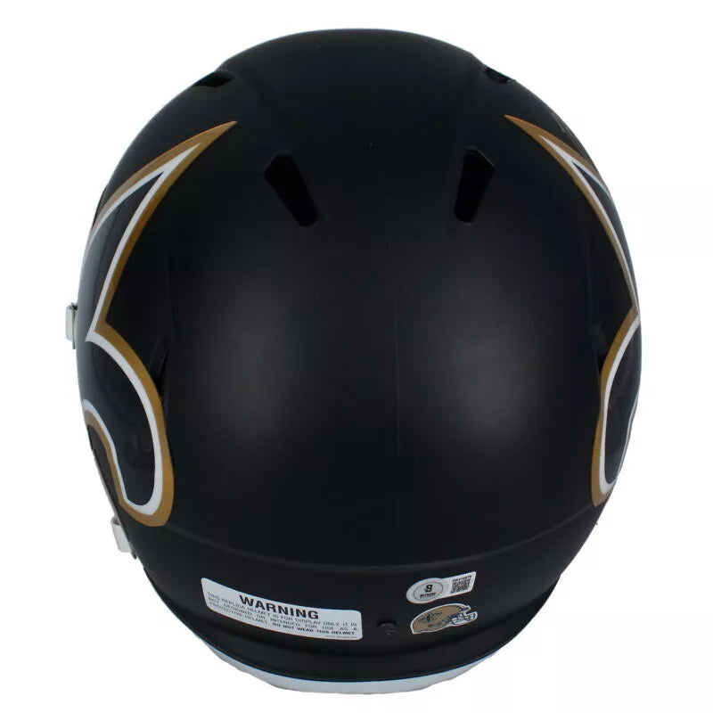 Rashid Shaheed Autographed New Orleans Saints Speed AMP Full Size Helmet Beckett Witnessed
