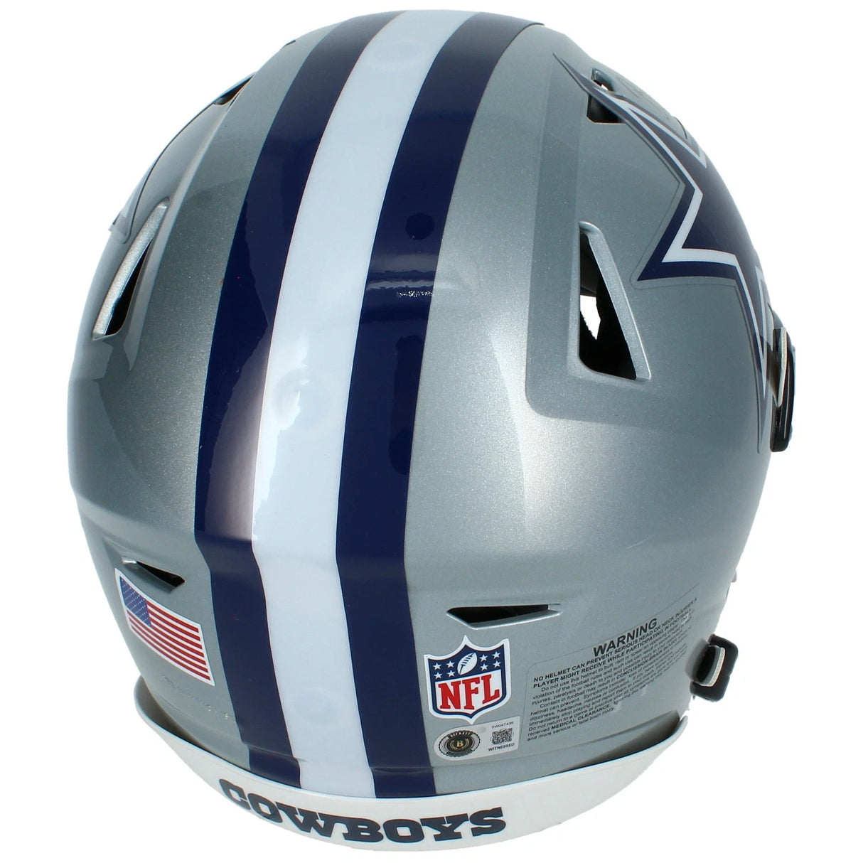 Brandon Aubrey Autographed/Inscribed "AMERICA'S TEAM" Dallas Cowboys Speedflex Authentic Helmet Beckett Witnessed