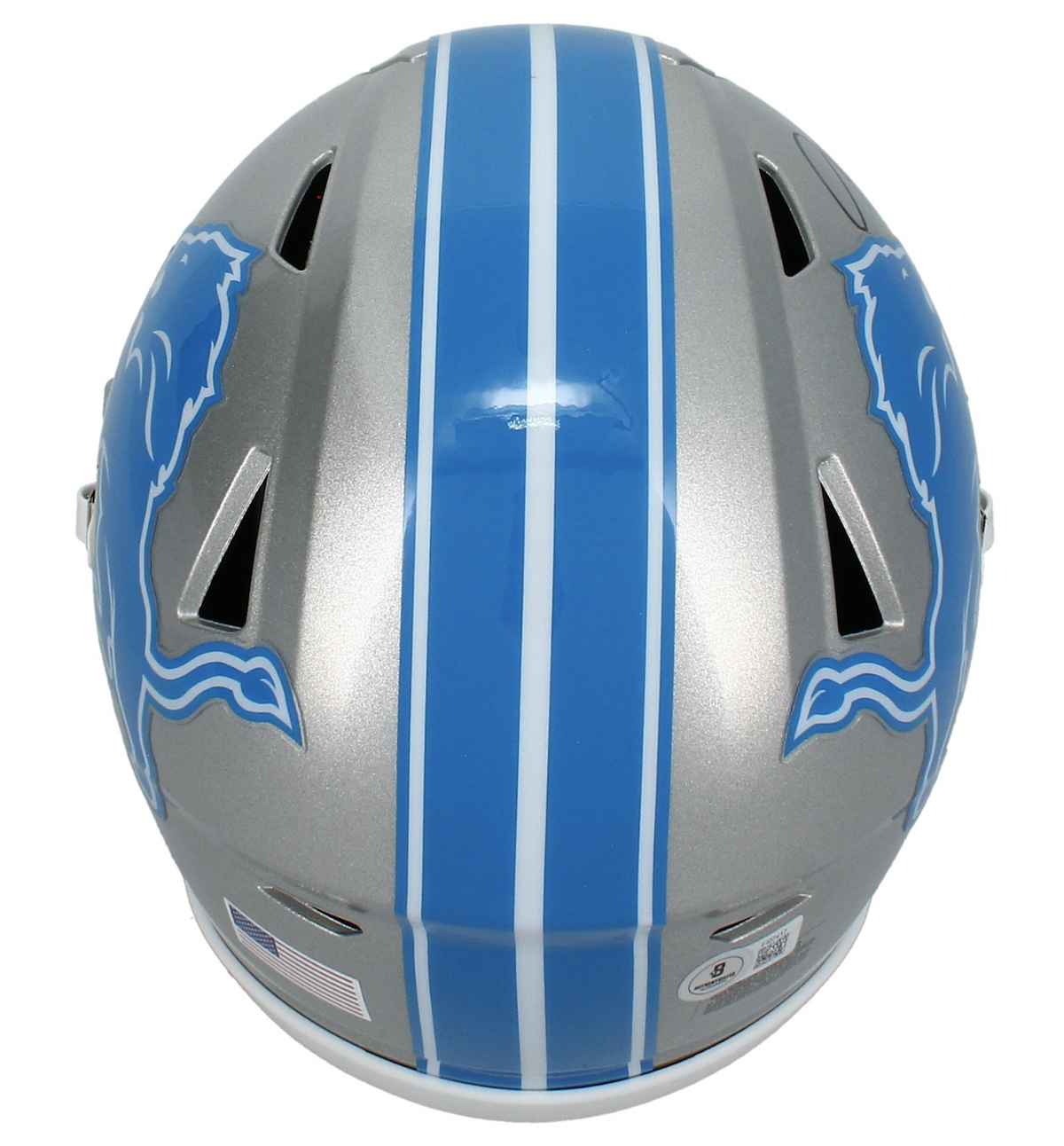 Jameson Williams Autographed Detriot Lions Speedflex Midi Helmet Beckett