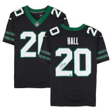 Breece Hall Autographed New York Jets Nike 2024 Black Game Jersey Fanatics