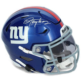 Lawrence Taylor Autographed York Giants Speedflex Midi Helmet Beckett Witnessed