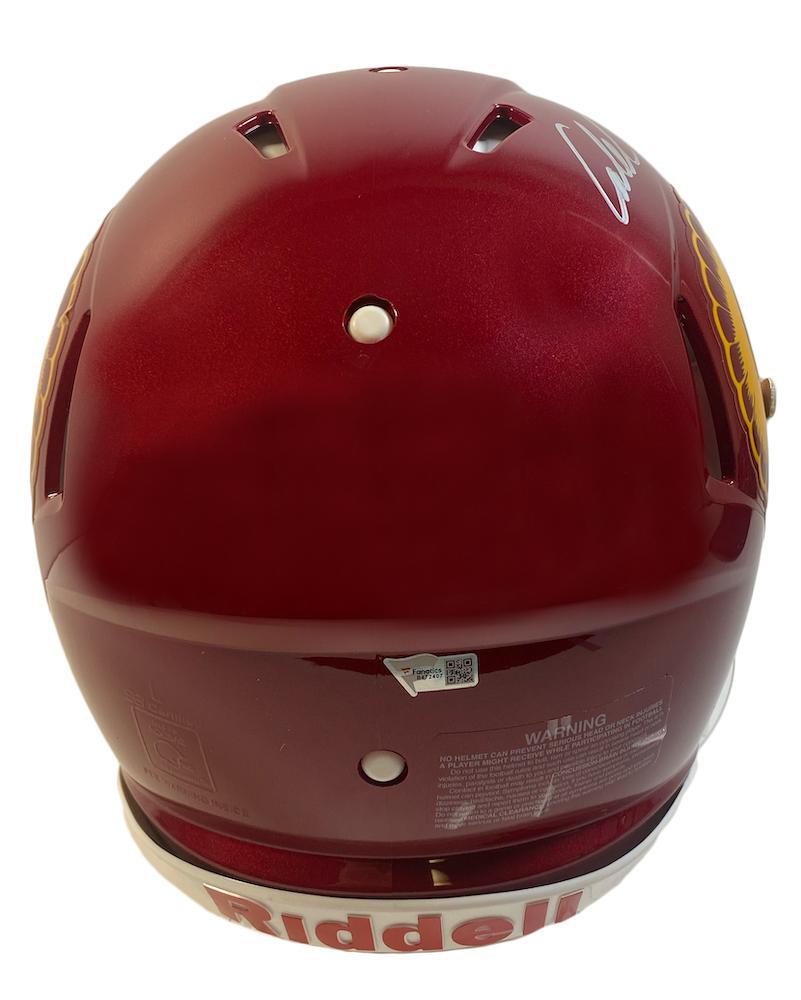 CALEB WILLIAMS Autographed USC Trojans Speed Authentic Helmet FANATICS