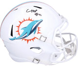Chop Robinson Autographed Miami Dolphins Speed Full Size Helmet Fanatics