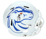 Ashton Jeanty Autographed Boise State Broncos Speed Full Size Helmet Beckett Witnessed