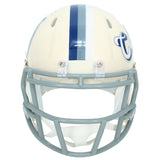 Jonathan Taylor Autographed Indianapolis Colts RETRO Speed Mini Helmet Beckett Witnessed