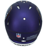 Trey Hendrickson Autographed Baltimore Ravens Purple 2024 Alternate Speed Authentic Helmet JSA Witnessed