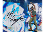 LA Knight Autographed WWE Standing on Ropes 8" x 10" Photograph Fanatics
