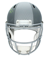 Sam Darnold Autographed Seattle Seahawks Slate Speed Full Size Helmet Beckett Witnessed