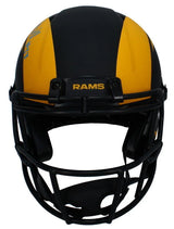 Kyren Williams Autographed (In Blue) Los Angeles Rams Speed Eclipse Authentic Helmet Beckett Witnessed