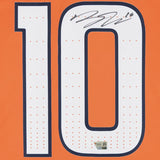 Bo Nix Autographed Denver Broncos Orange Nike Limited Jersey Fanatics