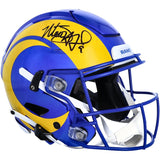 MATTHEW STAFFORD Autographed Los Angeles Rams Authentic Speedflex Authentic Helmet FANATICS
