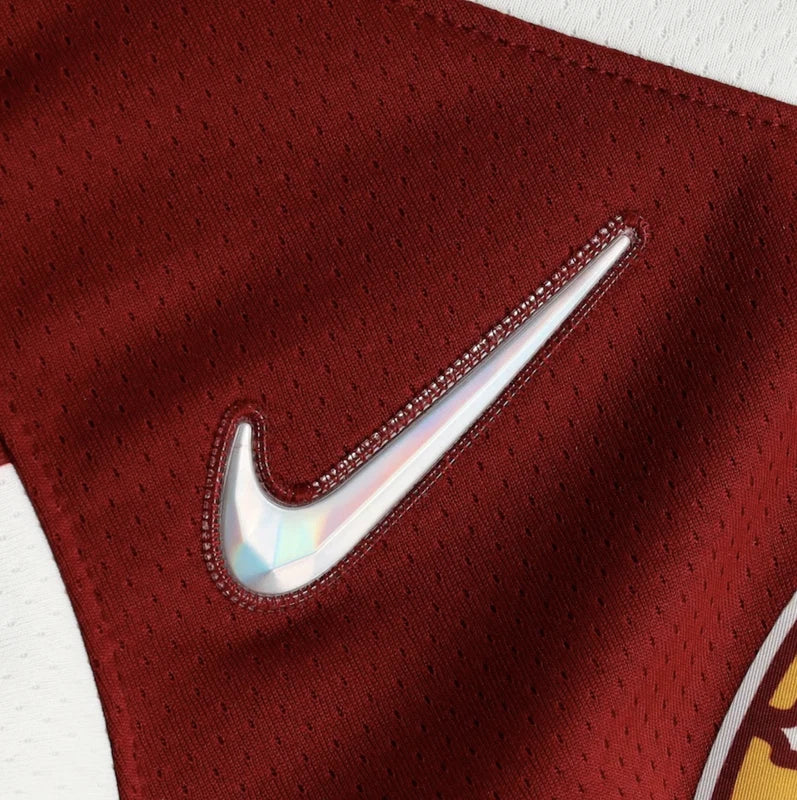 Evan Mobley Autographed Cleveland Cavaliers Nike Red 2021-22 Mixtape Swingman Jersey Fanatics