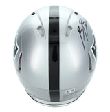 Brock Bowers Autographed Las Vegas Raiders Speed Authentic Helmet Beckett Witnessed
