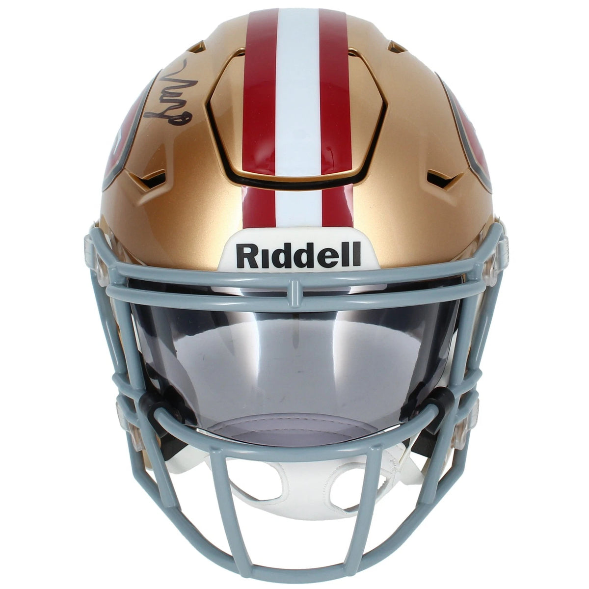 Nick Bosa Autographed San Francisco 49ers Speedflex Midi Helmet Beckett Witnessed
