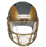 Puka Nacua Autographed Los Angeles Rams Slate Speed Full Size Helmet Fanatics