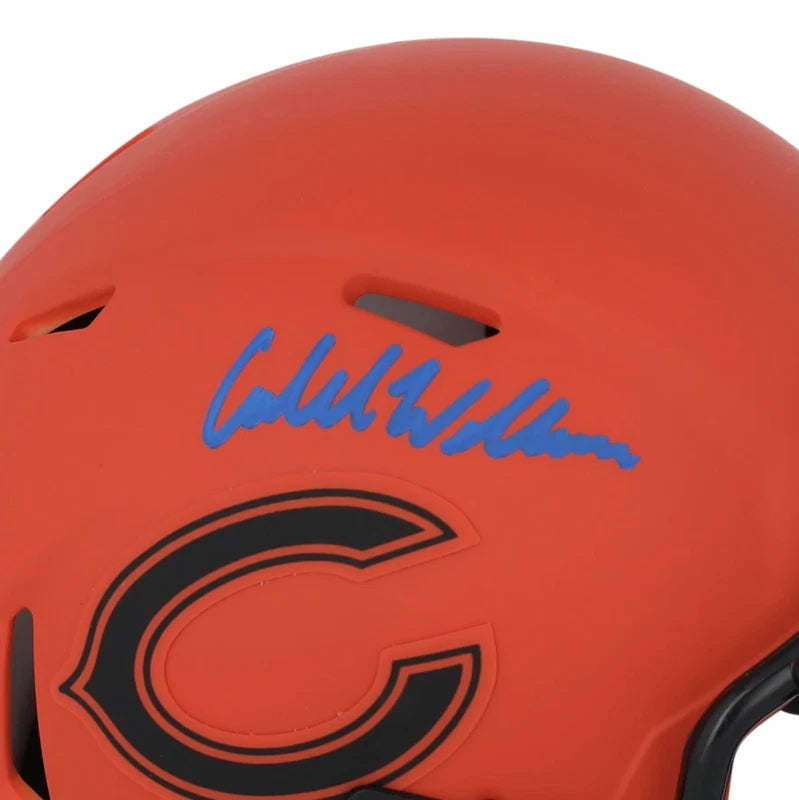 Caleb Williams Autographed Chicago Bears RAVE Speed Mini Helmet Fanatics