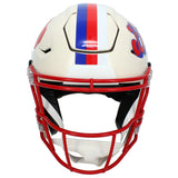 Josh Allen Autographed Buffalo Bills RETRO Speedflex Authentic Helmet Beckett Witnessed