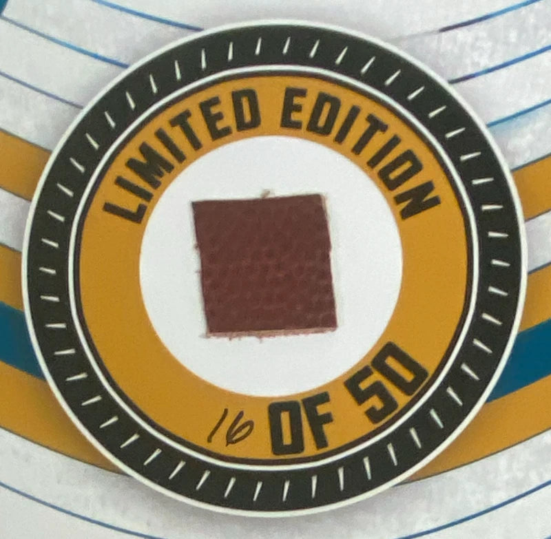 Trevor Lawrence Framed Jacksonville Jaguars Version 2 15" x 17" Game Used Football Collage LE 16/50