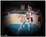 JA MORANT Autographed Memphis Grizzlies "Reverse" 16" x 20" Photograph PANINI LE 112