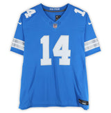 Amon-Ra St. Brown Autographed Detroit Lions Blue Nike F.U.S.E. Limited Jersey Fanatics