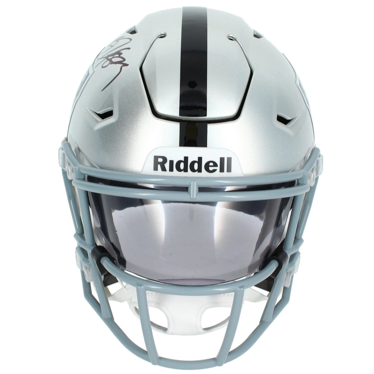 Bo Jackson Autographed Raiders Midi Speedflex Helmet JSA Witnessed