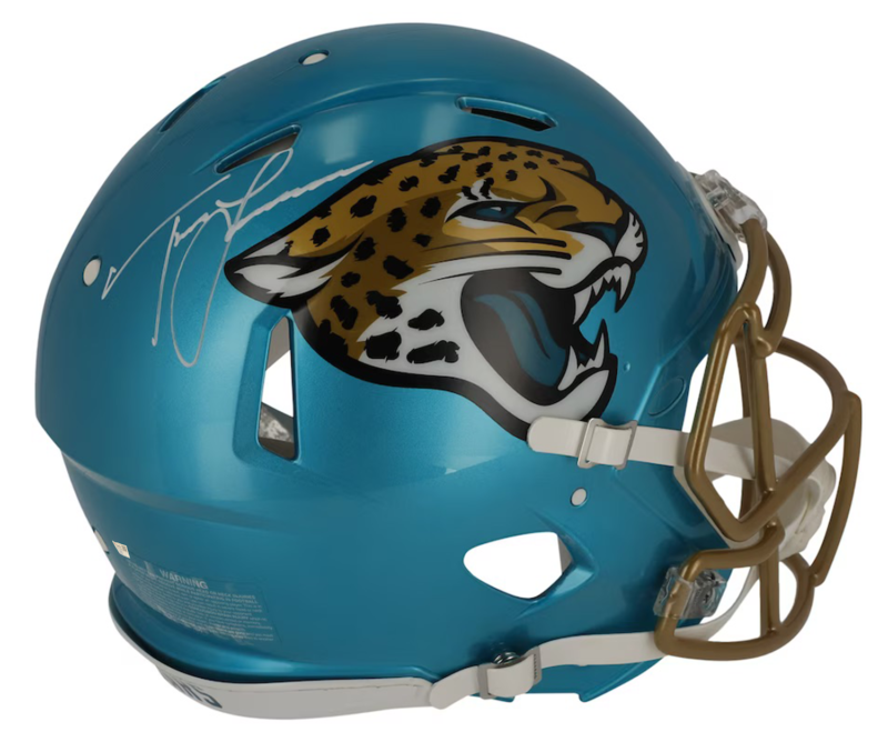 Trevor Lawrence Autographed Jacksonville Jaguars Flash Speed Authentic Helmet Fanatics
